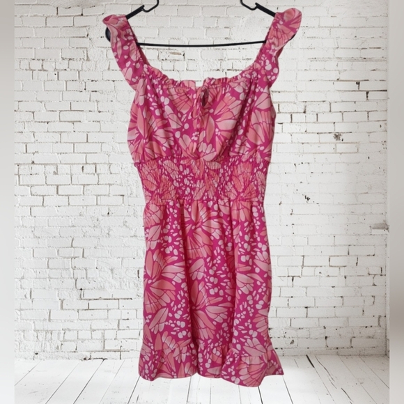 Dresses & Skirts - Lily Rose Smocked Waist Skater Dress Juniors Size Large NWT